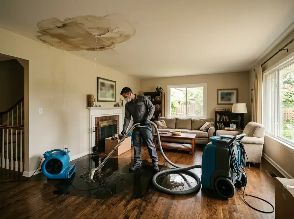 attic-pipe-burst-ceiling-drip-008 — frequently asked questions, Water Damage Restoration & Carpet Care in West Park, FL
